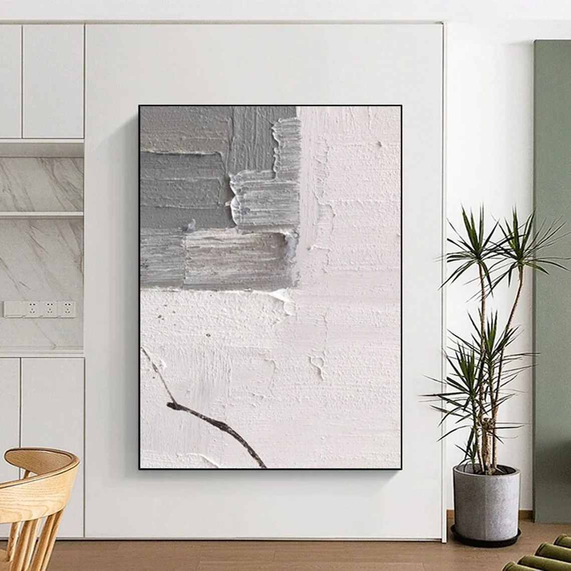 Gray_White_Textured_Patchwork_Blocks_Wall_Art_5P3YR wall art